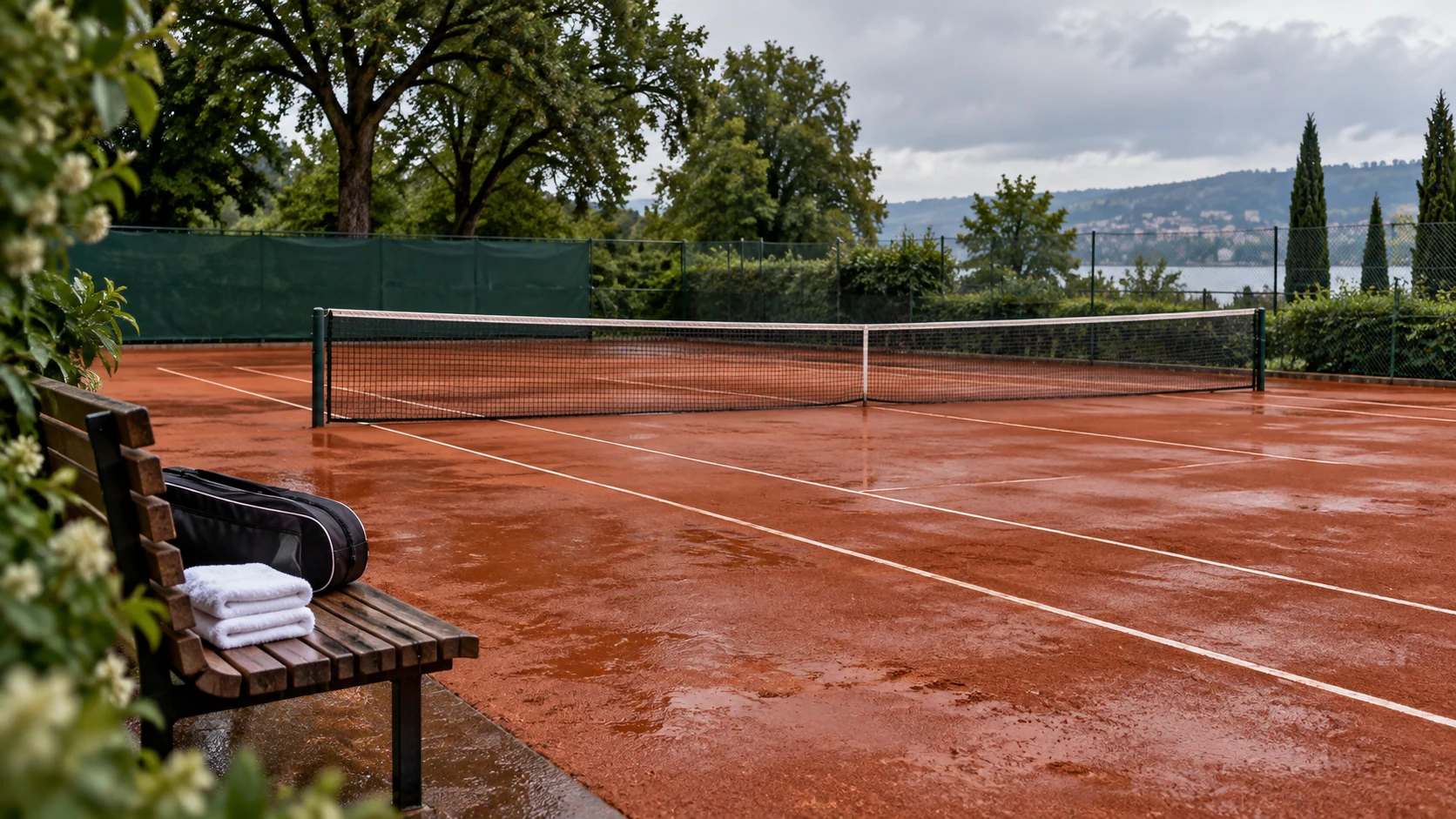 Illustrative tennis image