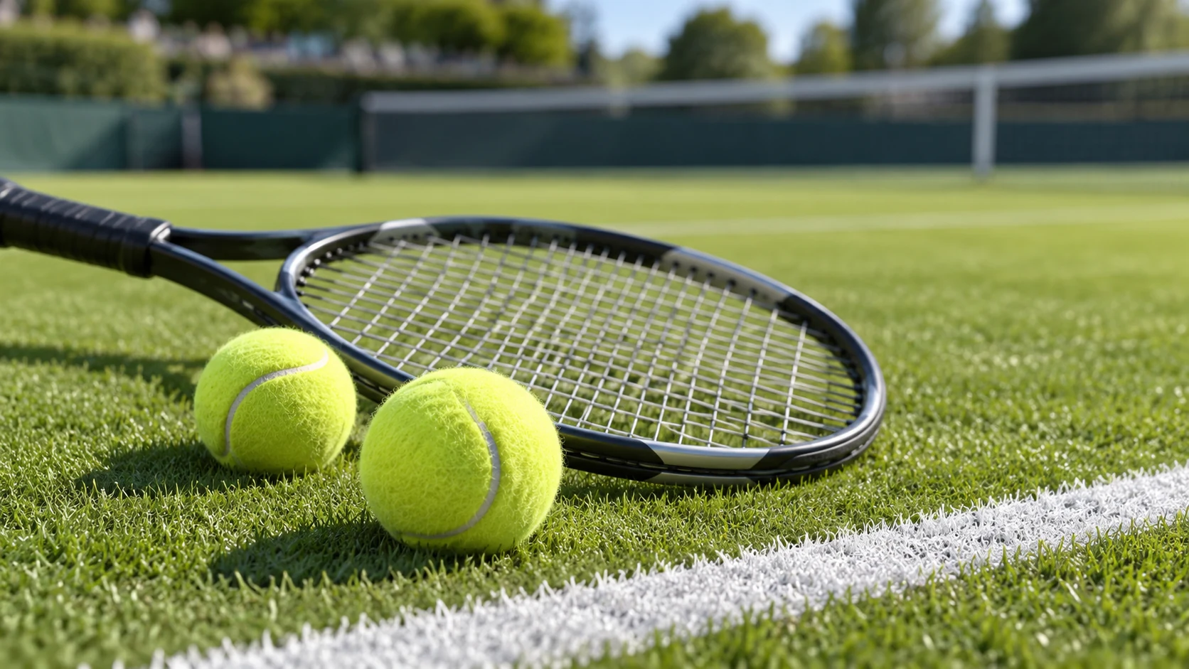 Illustrative tennis image